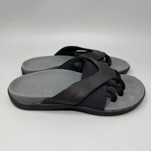Wellrox Women's -Grasp Sandals Gray Size 8 Flip Flops